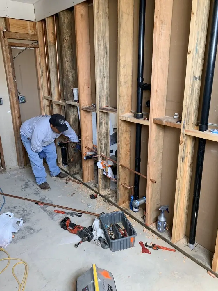 Commercial rough-in plumbing for Gas Line Repair in Picardy Circle